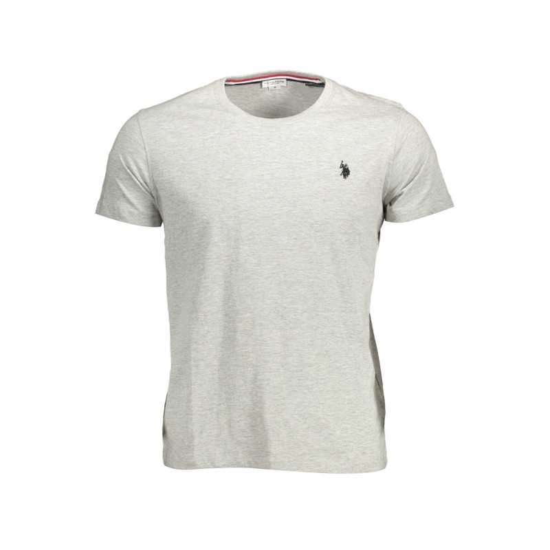 US POLO SHORT SLEEVE T-SHIRT MAN GRAY