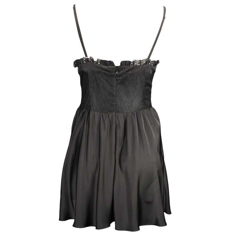 GAELLE PARIS BLACK WOMAN SHORT DRESS