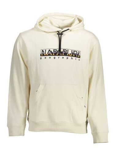 NAPAPIJRI SWEATSHIRT WITHOUT ZIP MAN WHITE