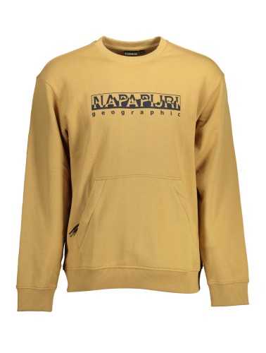 NAPAPIJRI SWEATSHIRT WITHOUT ZIP MAN BEIGE