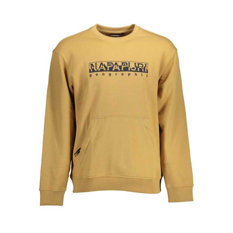 NAPAPIJRI SWEATSHIRT WITHOUT ZIP MAN BEIGE