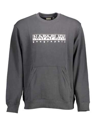 NAPAPIJRI SWEATSHIRT WITHOUT ZIP MAN BLACK