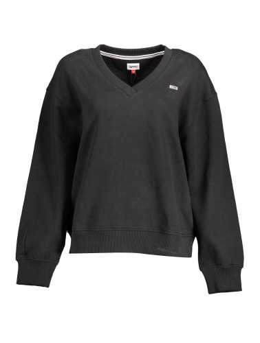 TOMMY HILFIGER FELPA SENZA ZIP DONNA NERO