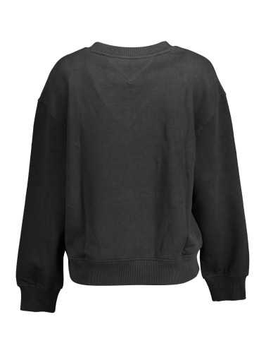 TOMMY HILFIGER SWEATSHIRT WITHOUT ZIP WOMAN BLACK