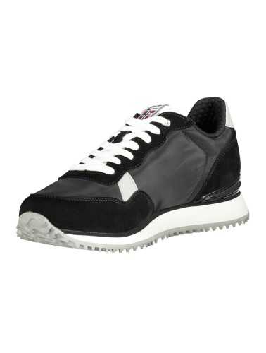 NAPAPIJRI MEN'S BLACK SPORTS SHOES