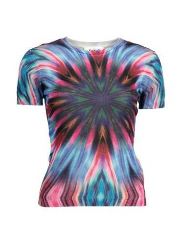 DESIGUAL MAGLIA DONNA BLU