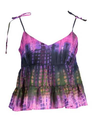 DESIGUAL TANK PURPLE WOMAN