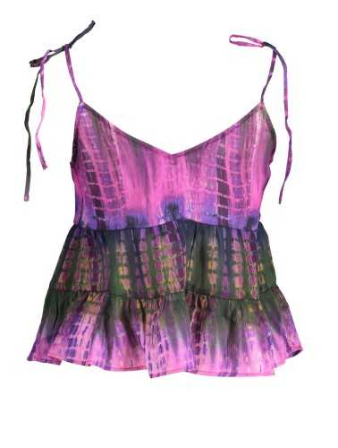 DESIGUAL TANK PURPLE WOMAN