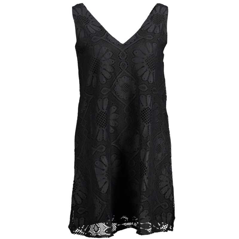 DESIGUAL SHORT DRESS WOMAN BLACK