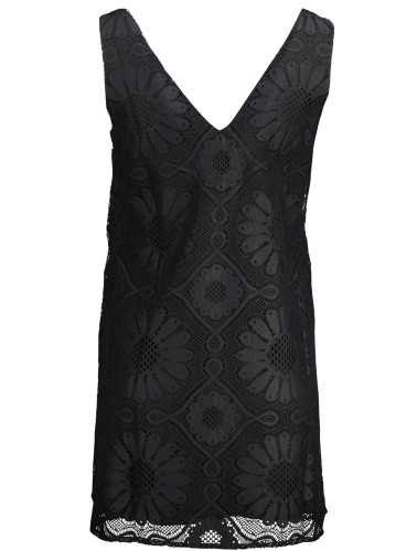 DESIGUAL SHORT DRESS WOMAN BLACK