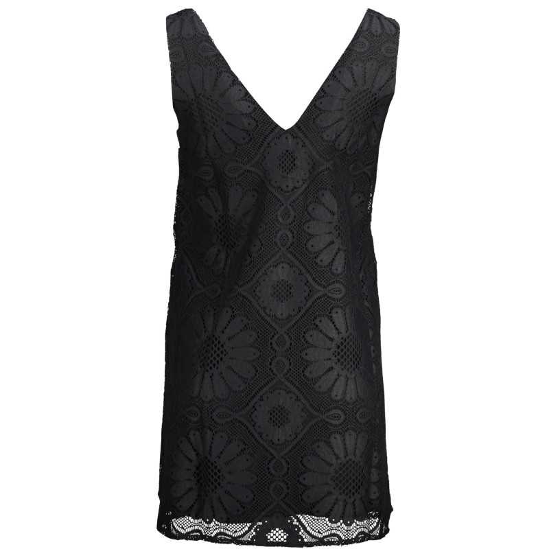 DESIGUAL SHORT DRESS WOMAN BLACK