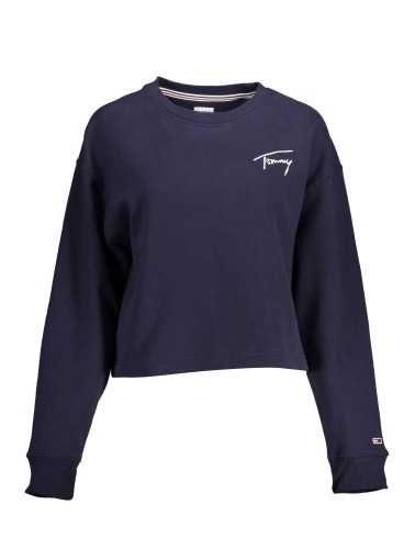 TOMMY HILFIGER FELPA SENZA ZIP DONNA BLU