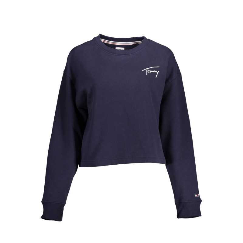 TOMMY HILFIGER FELPA SENZA ZIP DONNA BLU