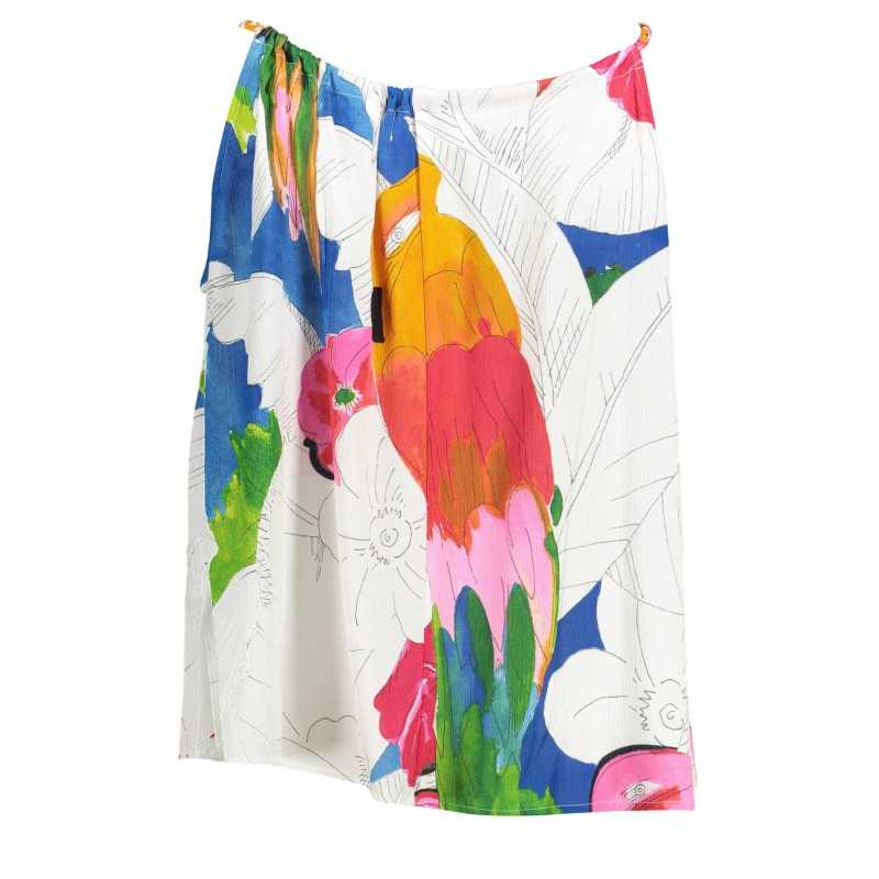 DESIGUAL CANOTTA DONNA BIANCO