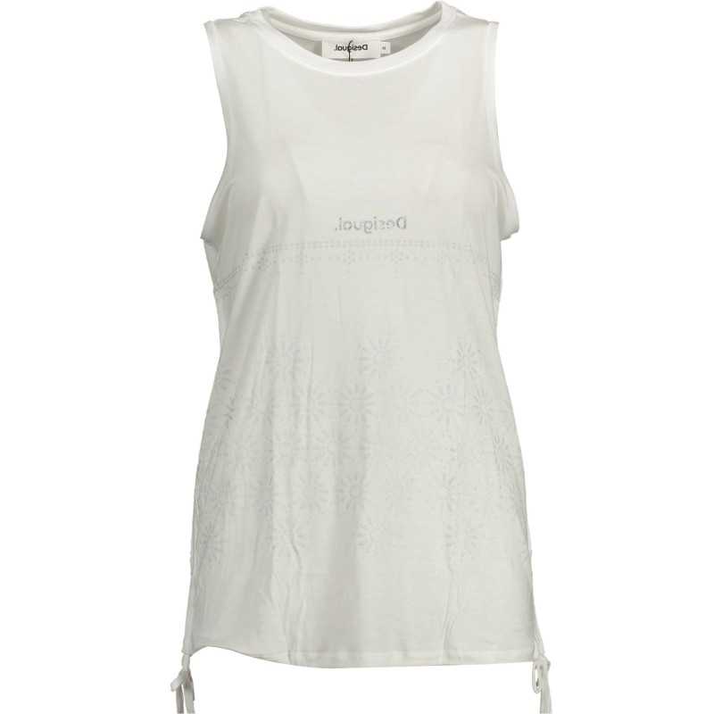 DESIGUAL TANK WHITE WOMAN