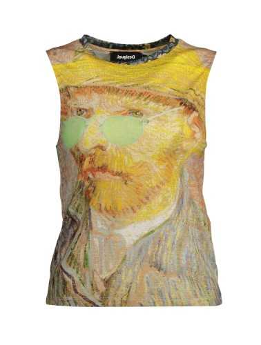 DESIGUAL TANK WOMAN YELLOW