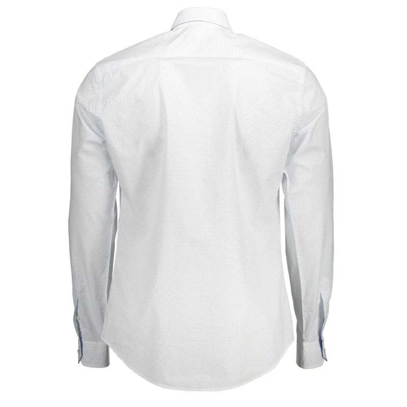 HARMONT & BLAINE MEN'S LONG SLEEVE SHIRT WHITE