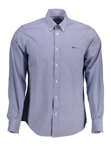 HARMONT & BLAINE MEN'S BLUE LONG SLEEVE SHIRT