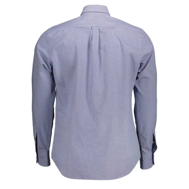 HARMONT & BLAINE MEN'S BLUE LONG SLEEVE SHIRT