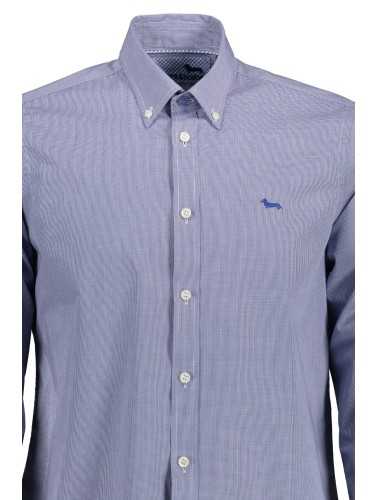 HARMONT & BLAINE MEN'S BLUE LONG SLEEVE SHIRT