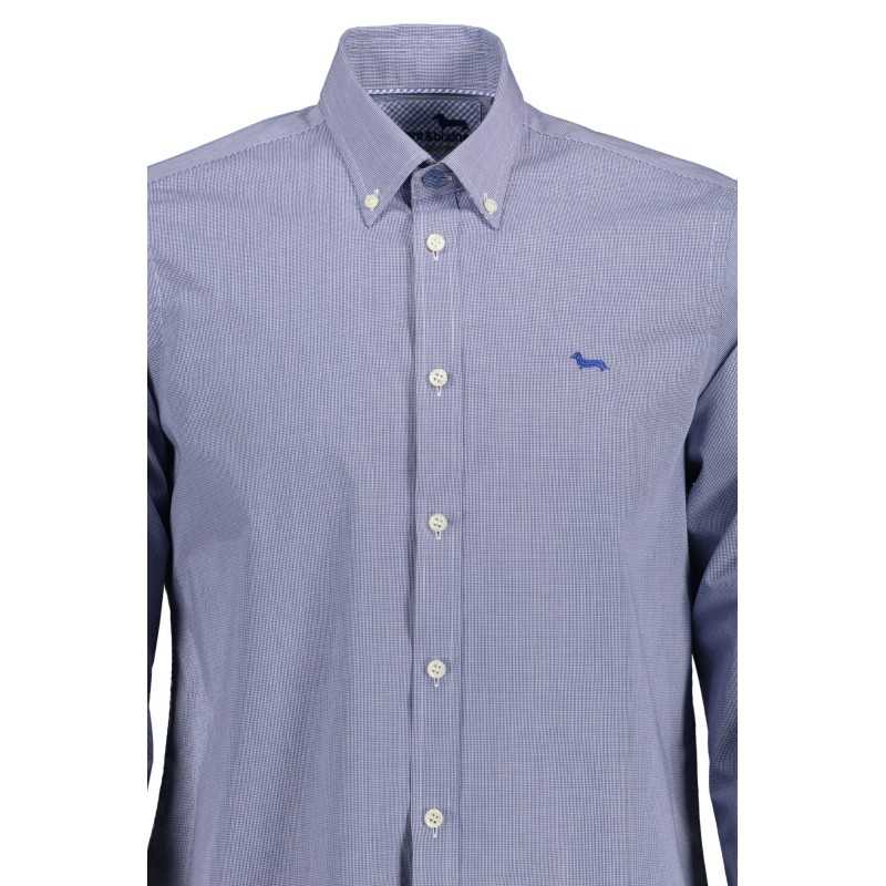 HARMONT & BLAINE MEN'S BLUE LONG SLEEVE SHIRT