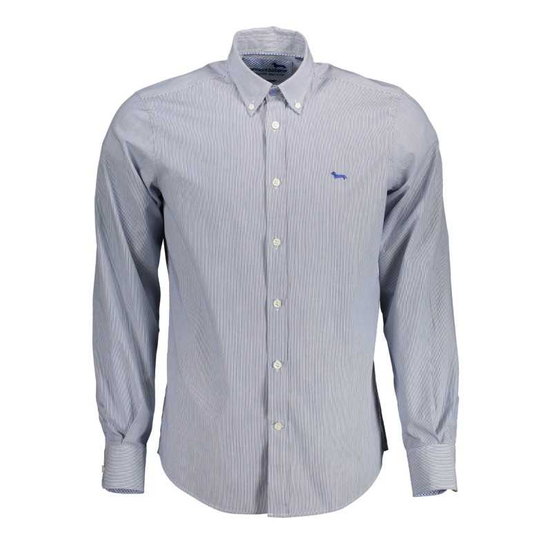 HARMONT & BLAINE CAMICIA MANICHE LUNGHE UOMO BLU