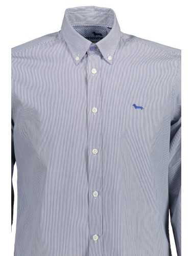 HARMONT & BLAINE MEN'S LONG SLEEVE SHIRT BLUE