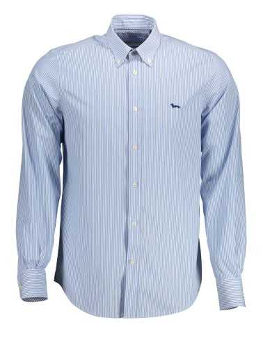 HARMONT & BLAINE CAMICIA MANICHE LUNGHE UOMO AZZURRO