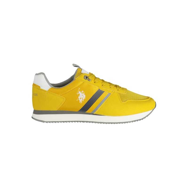 US POLO BEST PRICE YELLOW MEN'S SPORTS SHOES