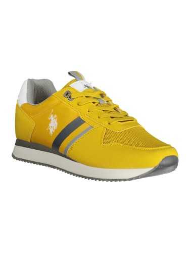 US POLO BEST PRICE YELLOW MEN'S SPORTS SHOES