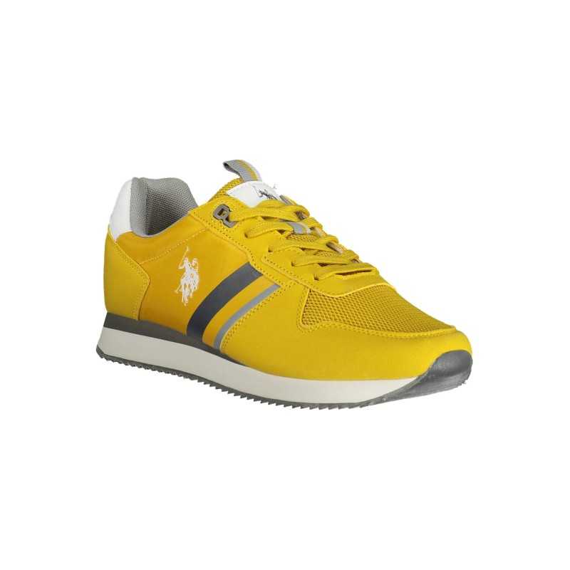 US POLO BEST PRICE YELLOW MEN'S SPORTS SHOES