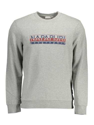 NAPAPIJRI SWEATSHIRT WITHOUT ZIP MAN GRAY