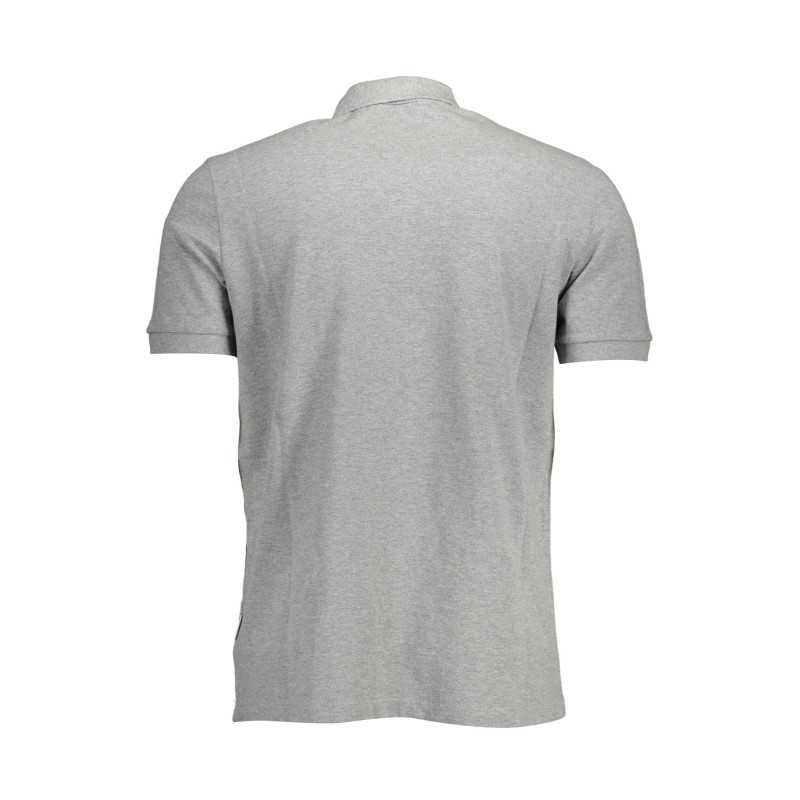 NAPAPIJRI SHORT SLEEVE POLO SHIRT MAN GRAY