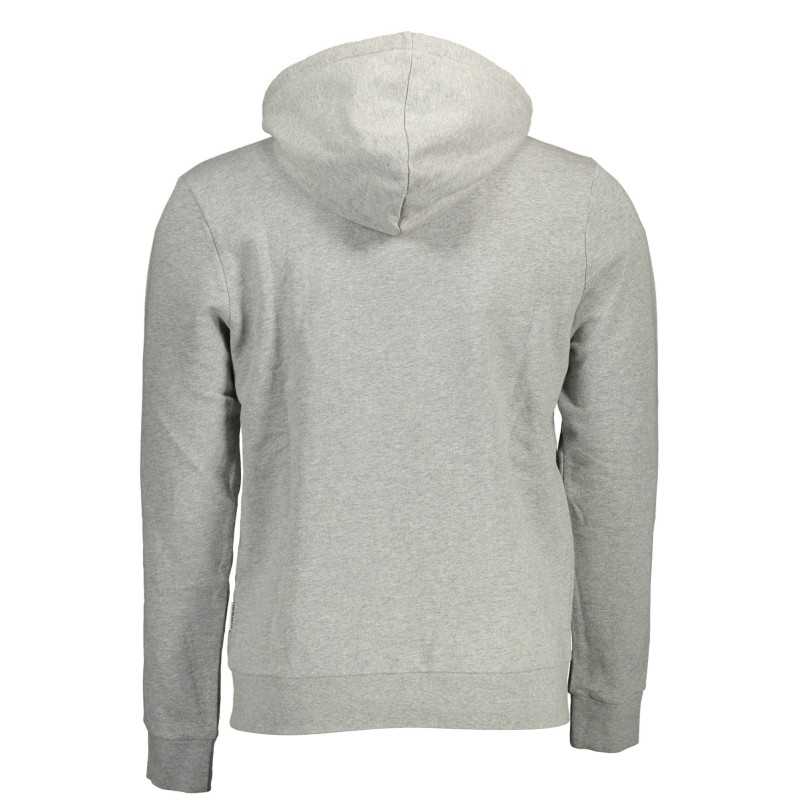 NAPAPIJRI SWEATSHIRT WITH ZIP MAN GRAY