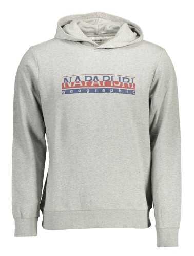 NAPAPIJRI SWEATSHIRT WITHOUT ZIP MAN GRAY