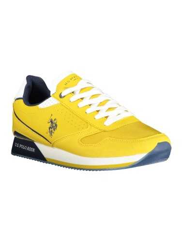 US POLO BEST PRICE YELLOW MEN'S SPORTS SHOES