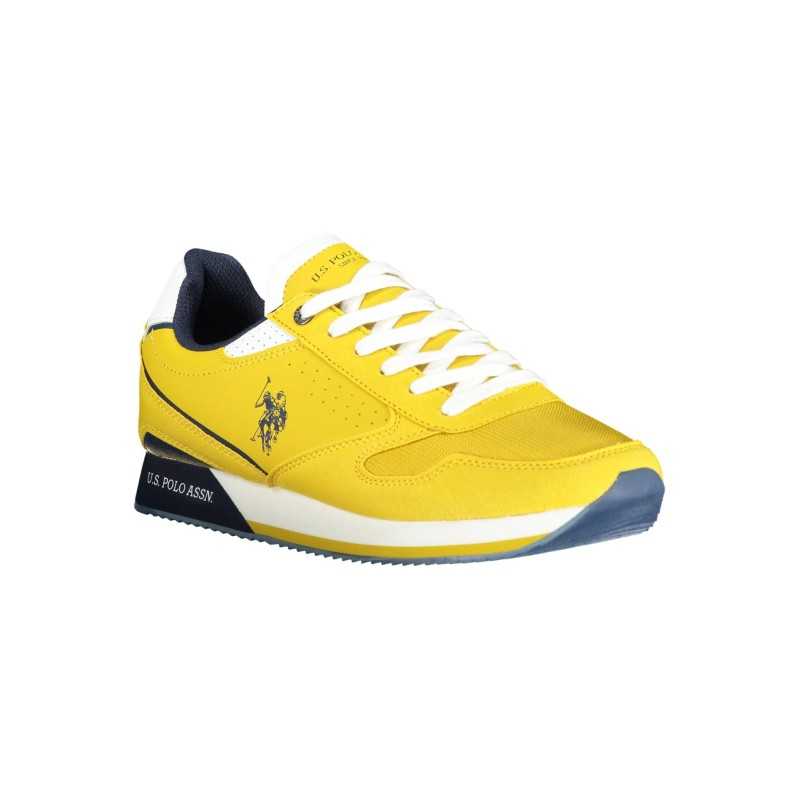 US POLO BEST PRICE YELLOW MEN'S SPORTS SHOES