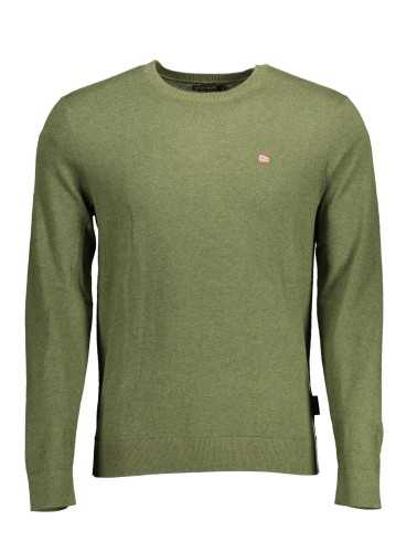 NAPAPIJRI MEN'S GREEN SWEATER