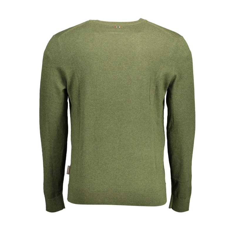 NAPAPIJRI MEN'S GREEN SWEATER