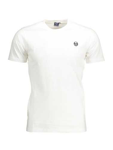 SERGIO TACCHINI WHITE MEN'S SHORT SLEEVE T-SHIRT