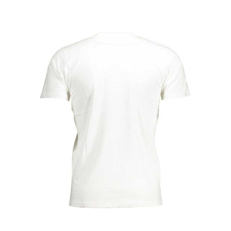 SERGIO TACCHINI WHITE MEN'S SHORT SLEEVE T-SHIRT