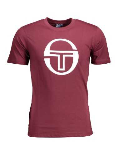 SERGIO TACCHINI MEN'S SHORT SLEEVE T-SHIRT PURPLE