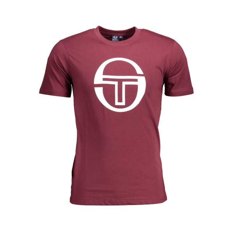 SERGIO TACCHINI MEN'S SHORT SLEEVE T-SHIRT PURPLE