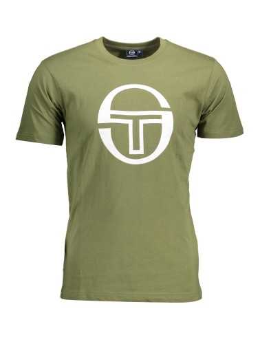 SERGIO TACCHINI MEN'S GREEN SHORT SLEEVE T-SHIRT