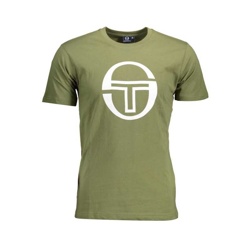 SERGIO TACCHINI MEN'S GREEN SHORT SLEEVE T-SHIRT