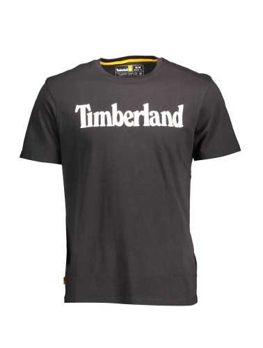 TIMBERLAND MEN'S SHORT SLEEVE T-SHIRT BLACK