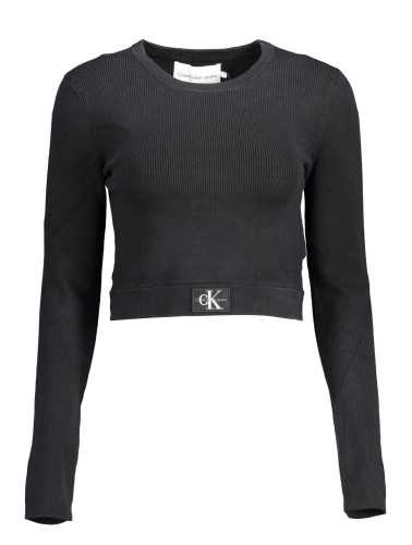 CALVIN KLEIN WOMEN'S BLACK SWEATER