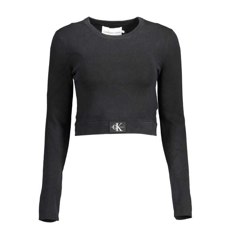 CALVIN KLEIN WOMEN'S BLACK SWEATER