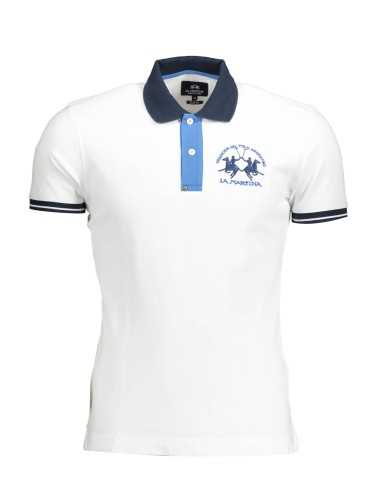 LA MARTINA POLO SHORT SLEEVE MAN WHITE