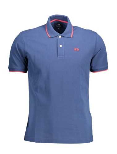 LA MARTINA POLO SHORT SLEEVE MAN BLUE